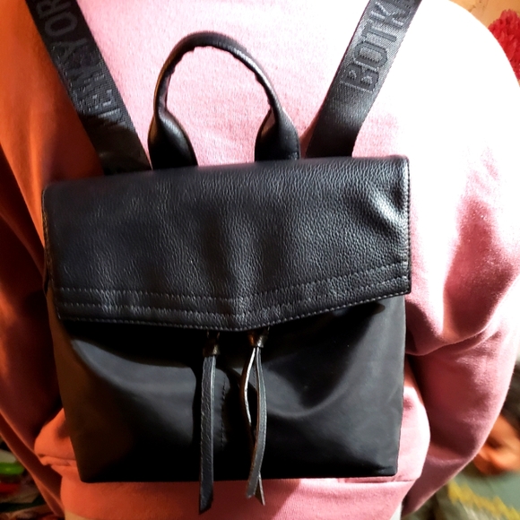 Designer Black Backpack - Picture 2 of 3